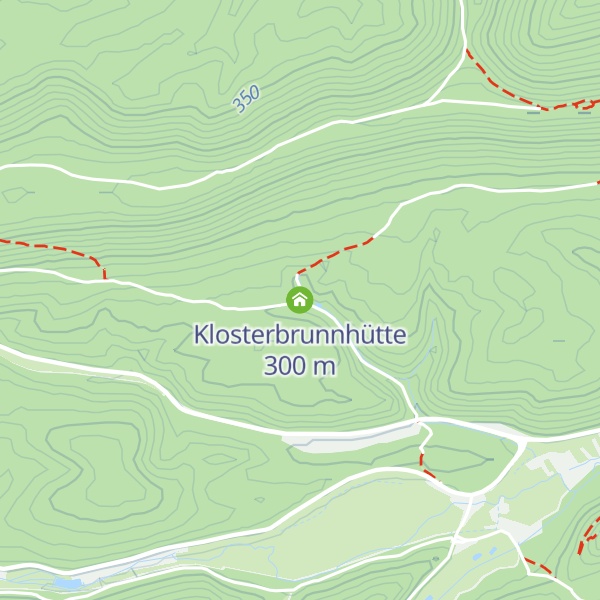 Map of Klosterbrunnhütte