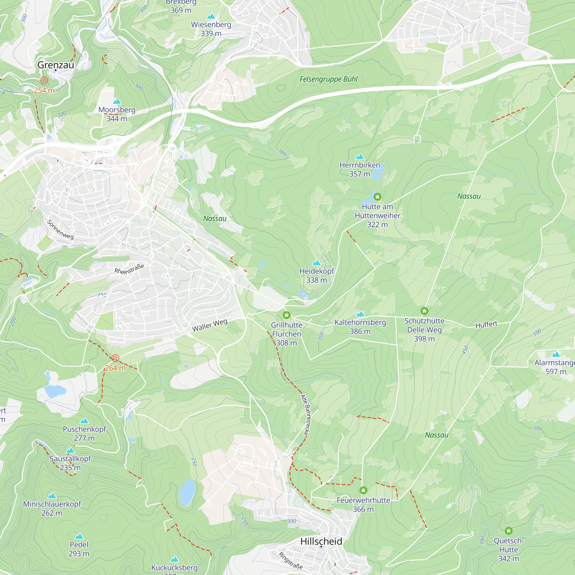 Entenhütte map