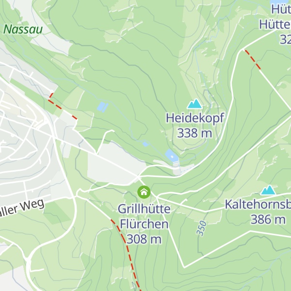 Map of Entenhütte