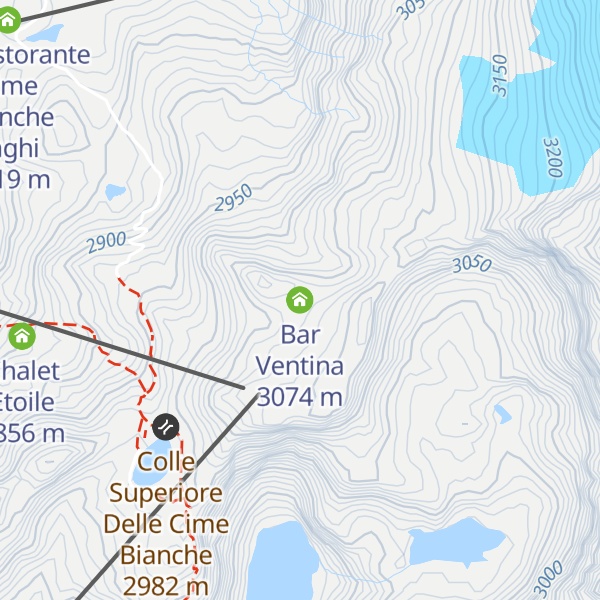 Map of Bar Ventina