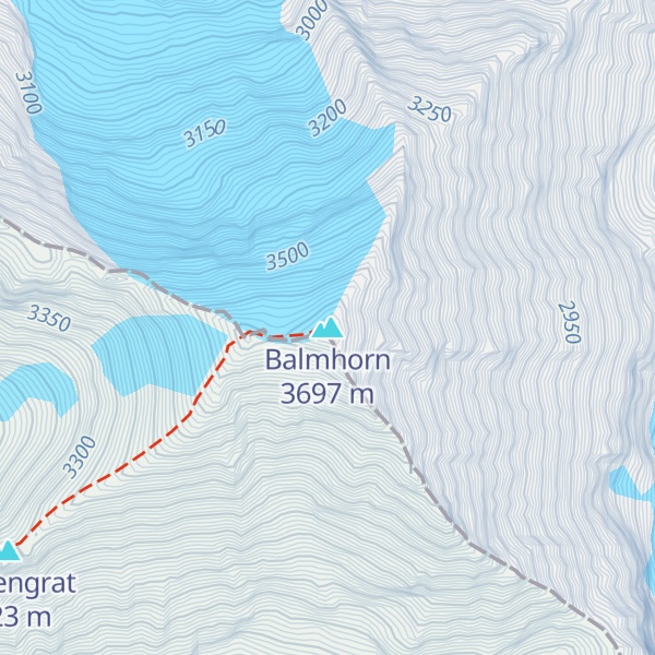 Map of Balmhorn
