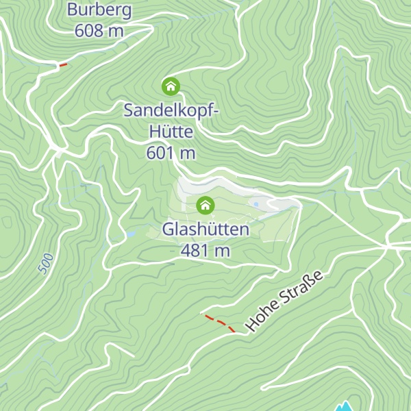 Map of Glashütten