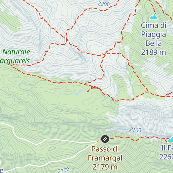 Map of Rifugio Selle di Carnino