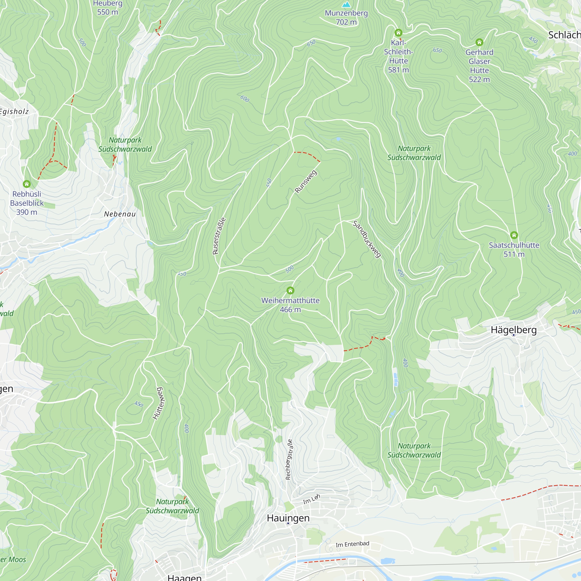 Weihermatthütte map