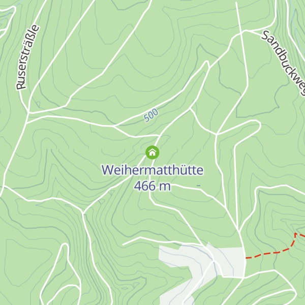 Map of Weihermatthütte