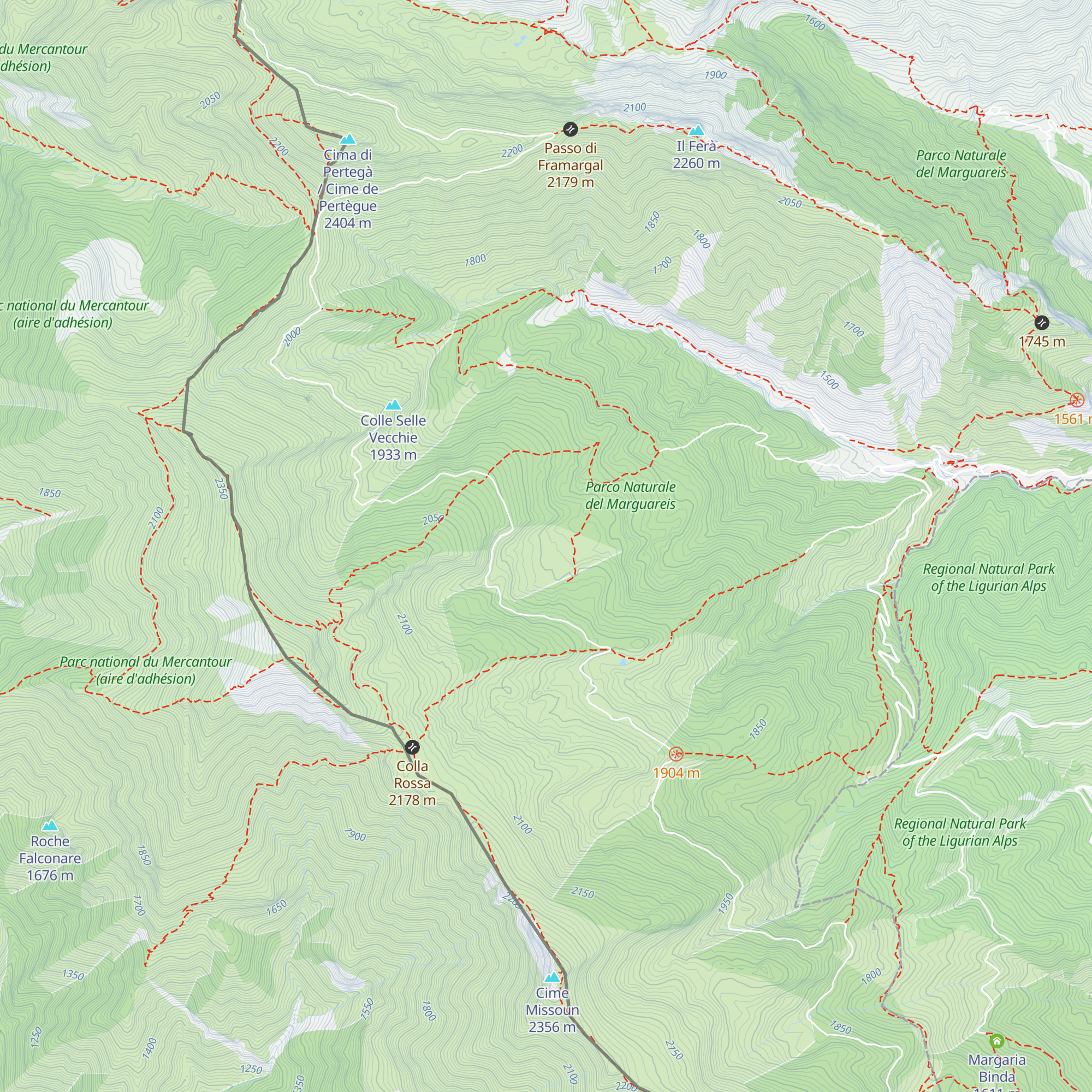 Casa dei cacciatori map