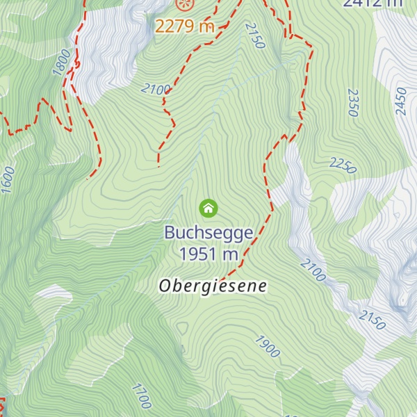 Map of Buchsegge