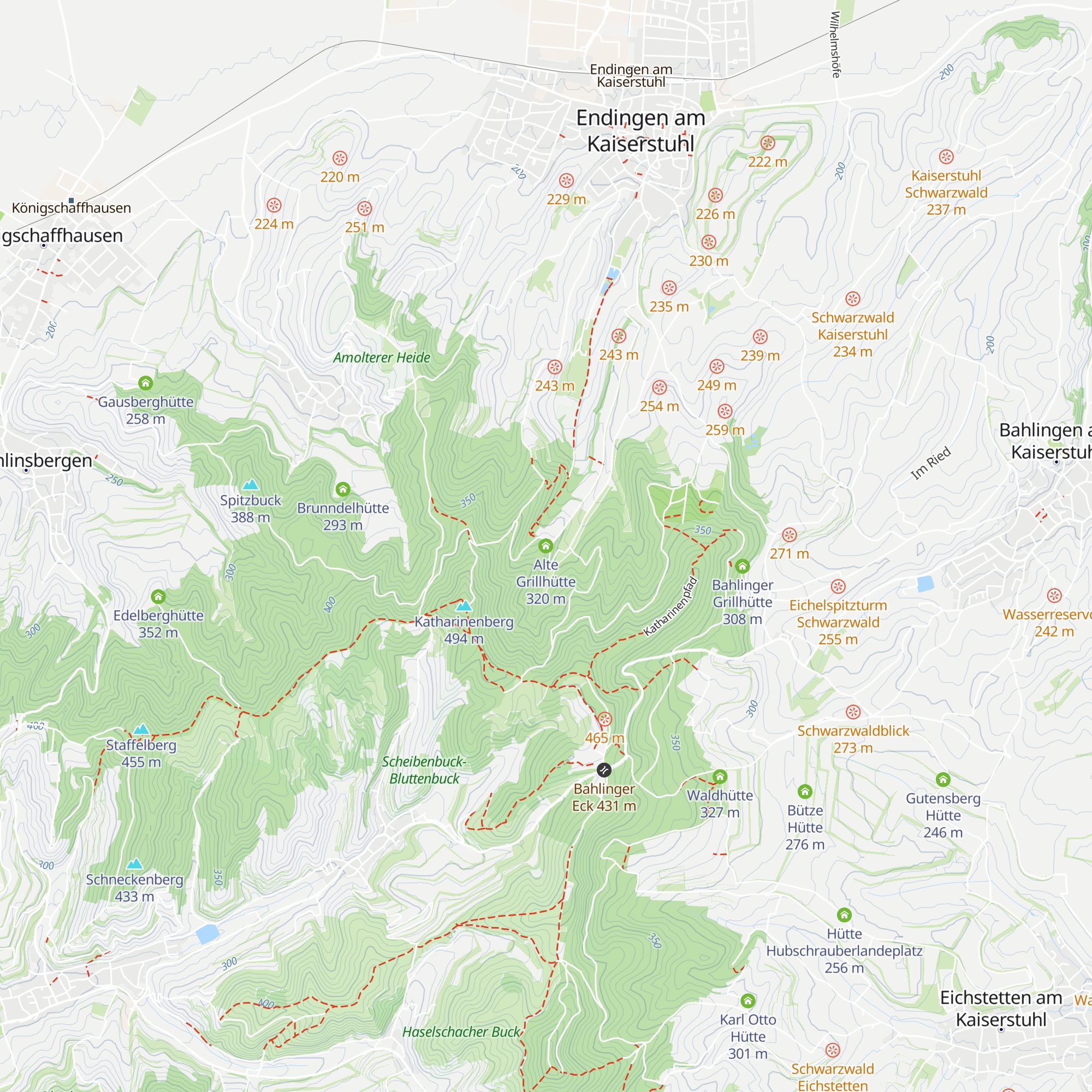 Alte Grillhütte map