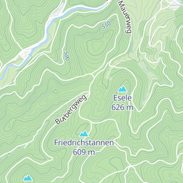 Map of Luisenhütte