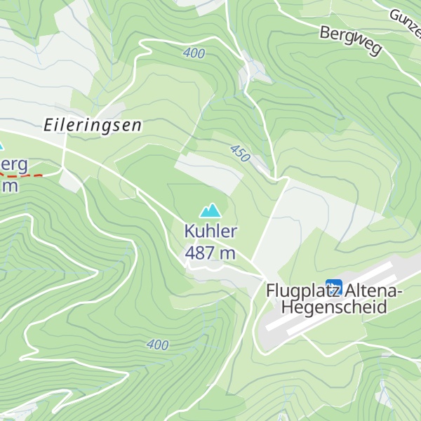 Map of Kuhler