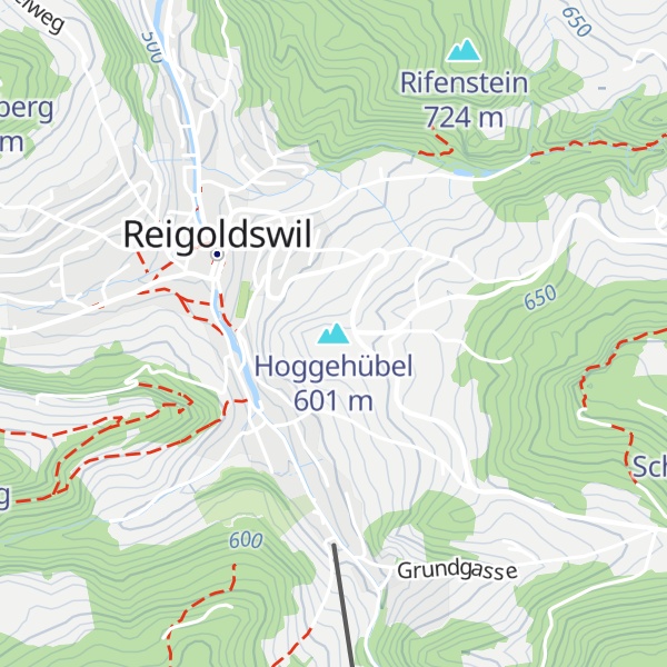 Map of Hoggehübel