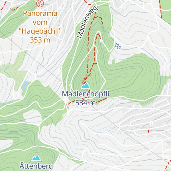 Map of Madlenchöpfli