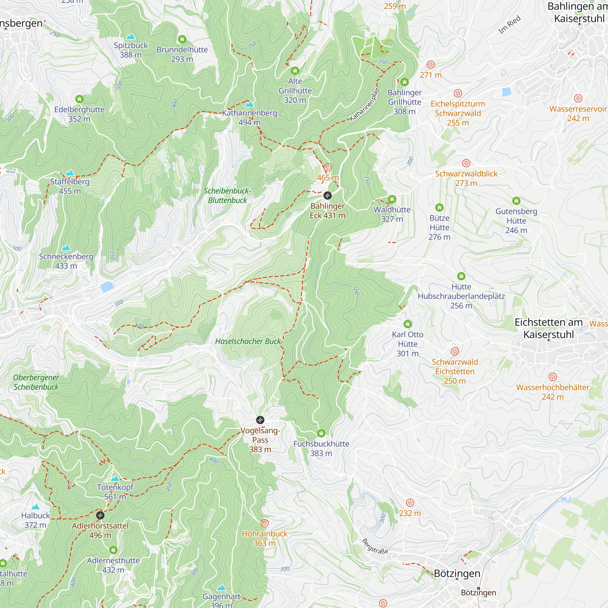 Robert-Meier-Hütte map