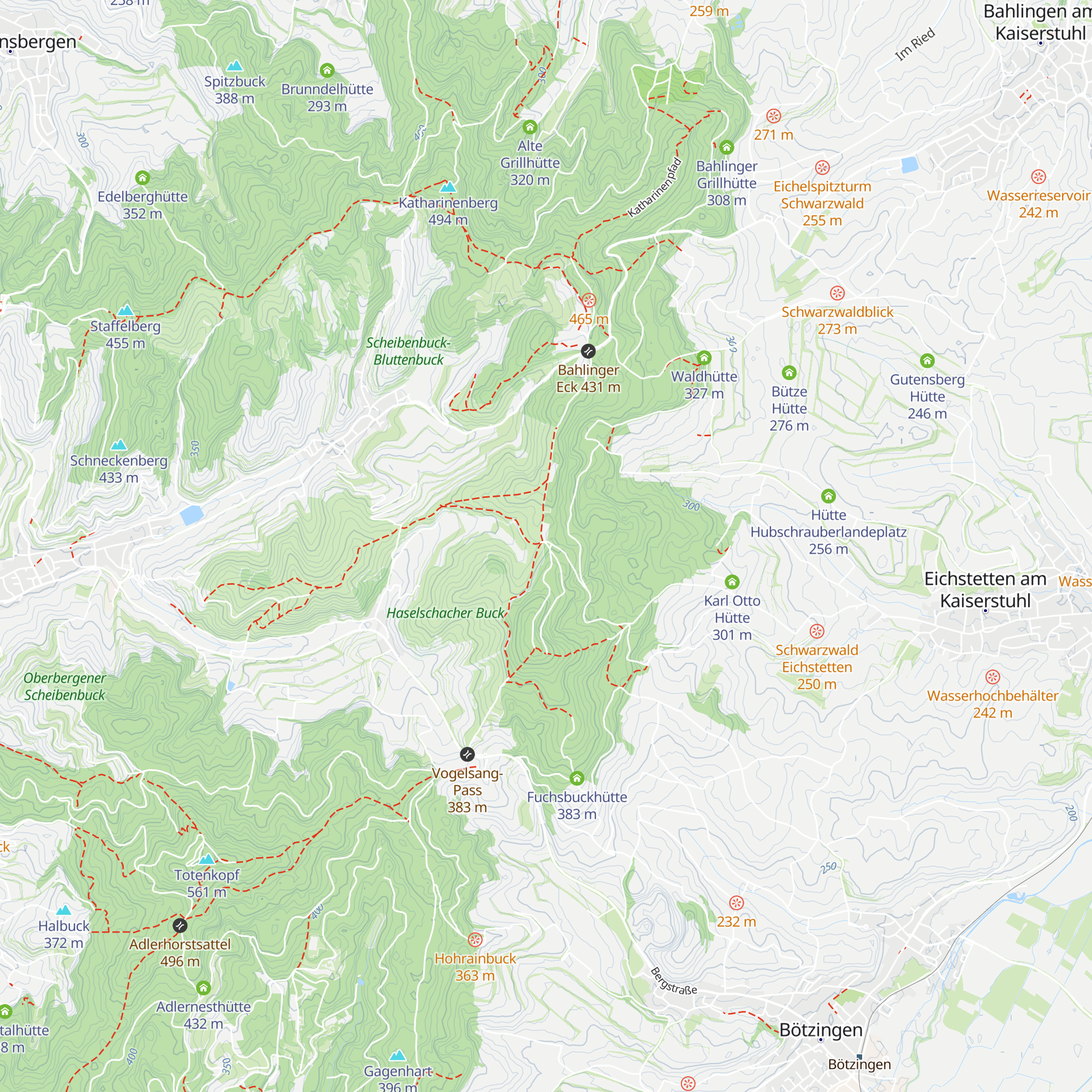 Robert-Meier-Hütte map