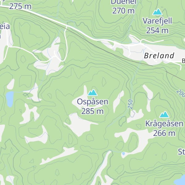 Map of Ospåsen