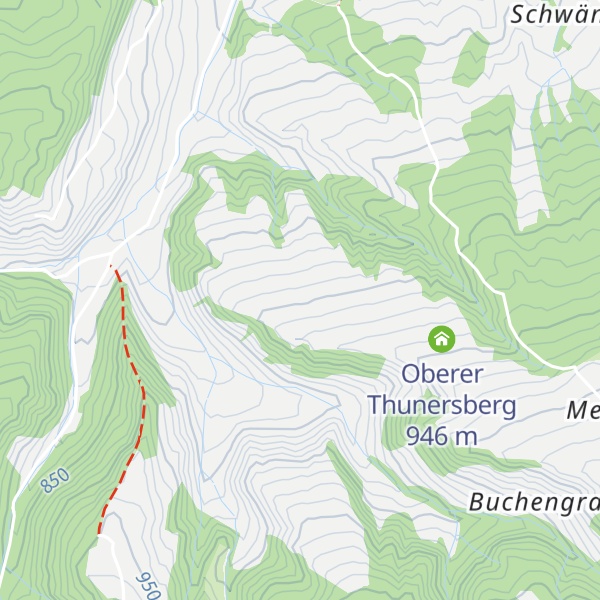 Map of Mittlerer Thunersberg