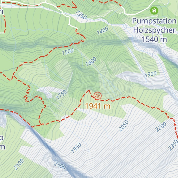 Map of Doldenhornhütte SAC