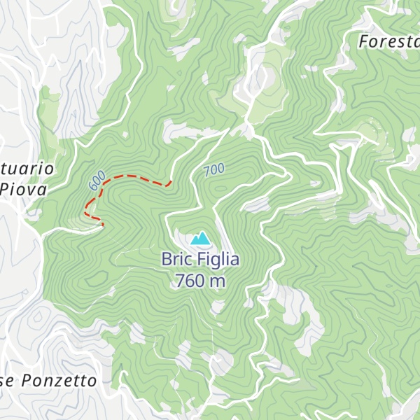 Map of Bric Filia