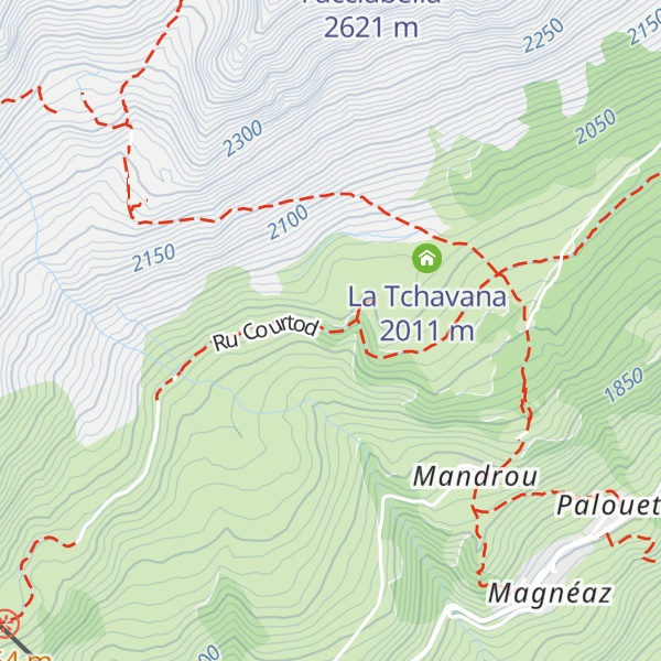 Map of Casa dei Revan di Estoul