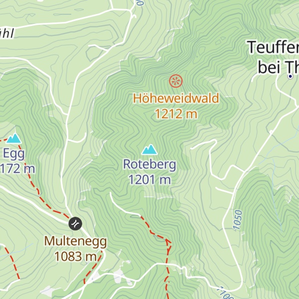 Map of Roteberg
