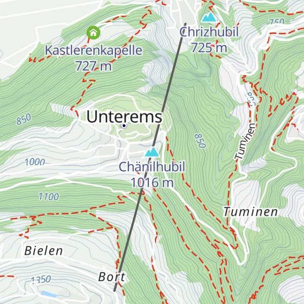 Map of Chänilhubil