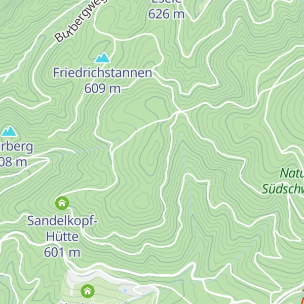 Map of Sandelkopf