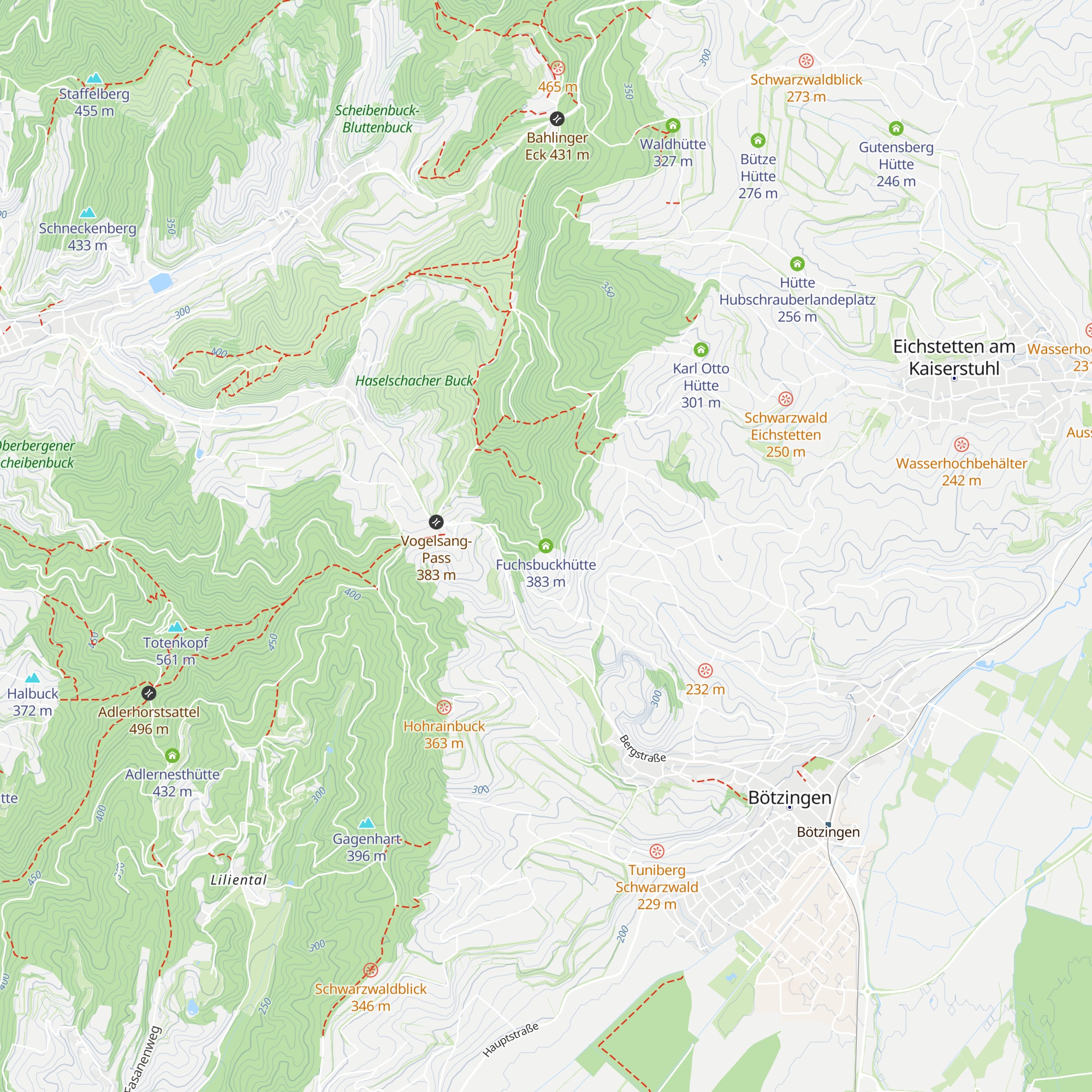 Fuchsbuckhütte map