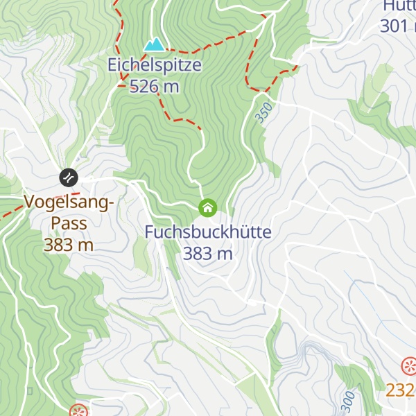 Map of Fuchsbuckhütte