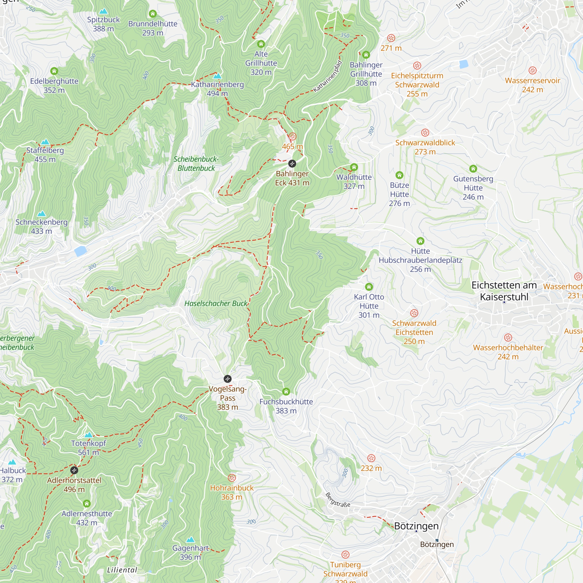 Tannenlochhütte map
