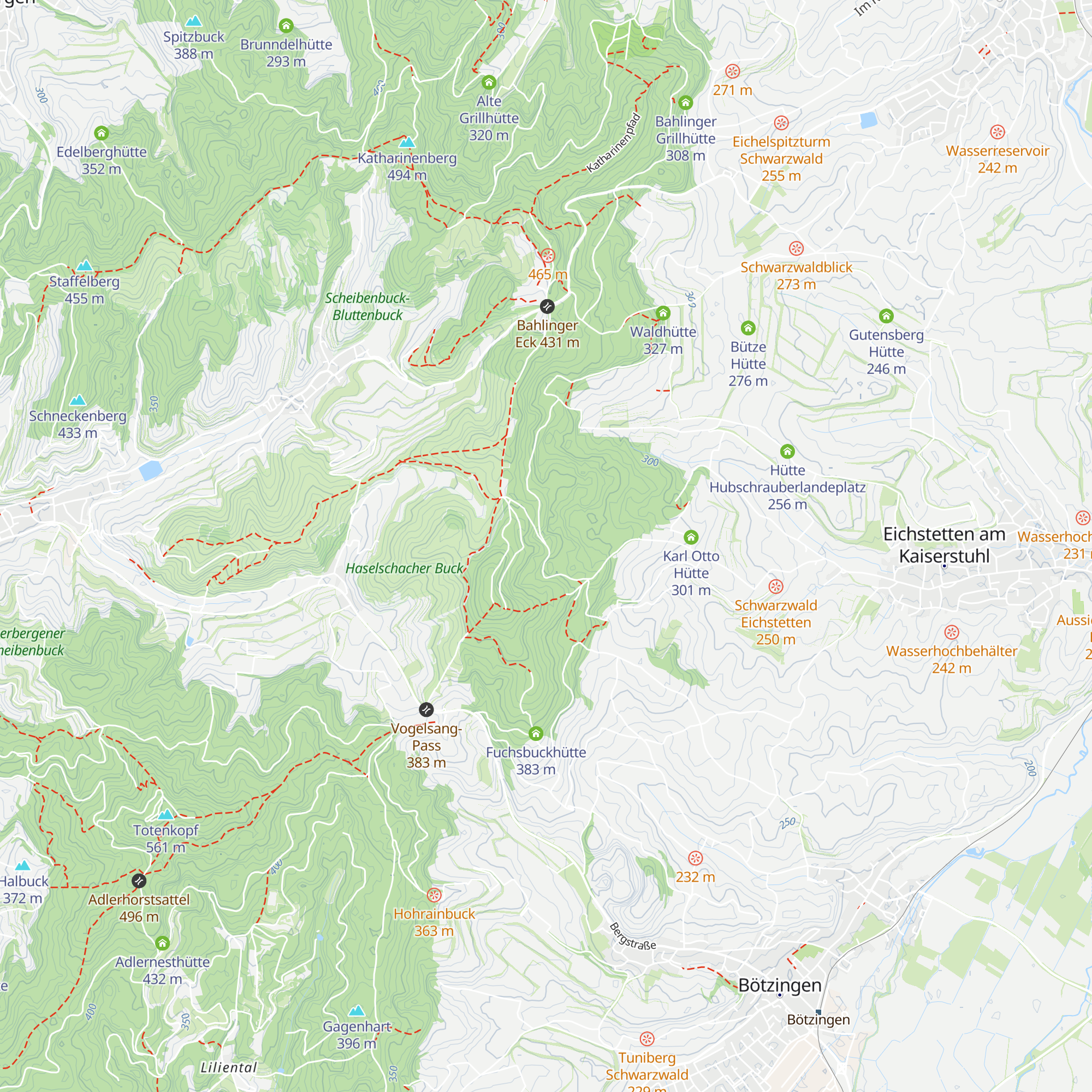 Tannenlochhütte map