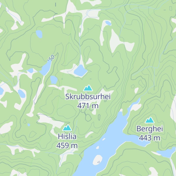 Map of Skrubbsurhei