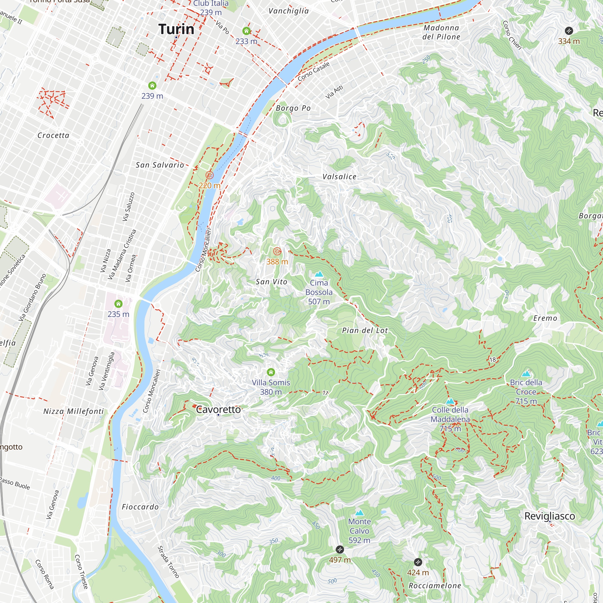 Villa Frescot map