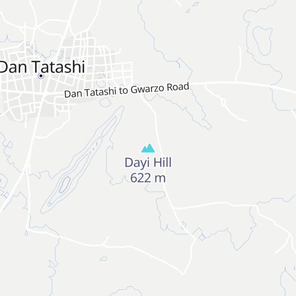 Map of Dayi Hill