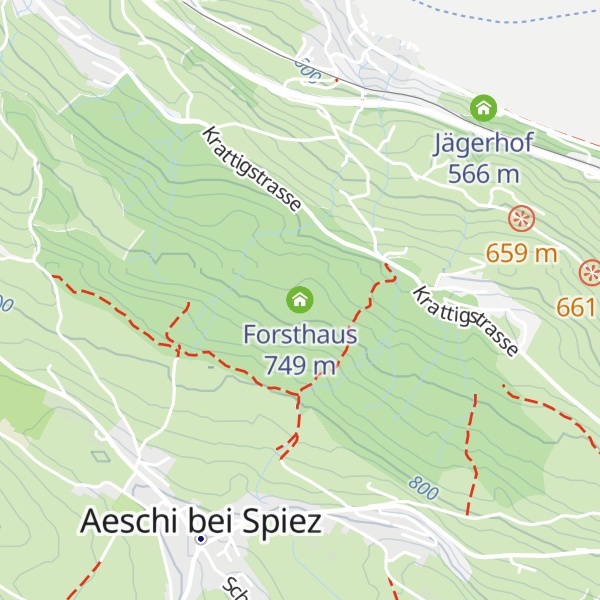 Map of Forsthaus