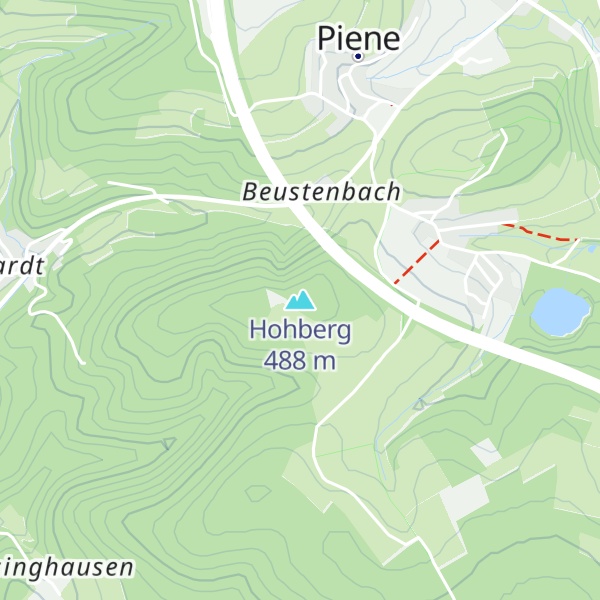 Map of Hohberg