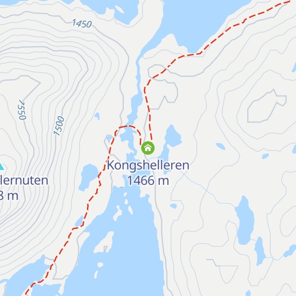 Map of Kongshelleren