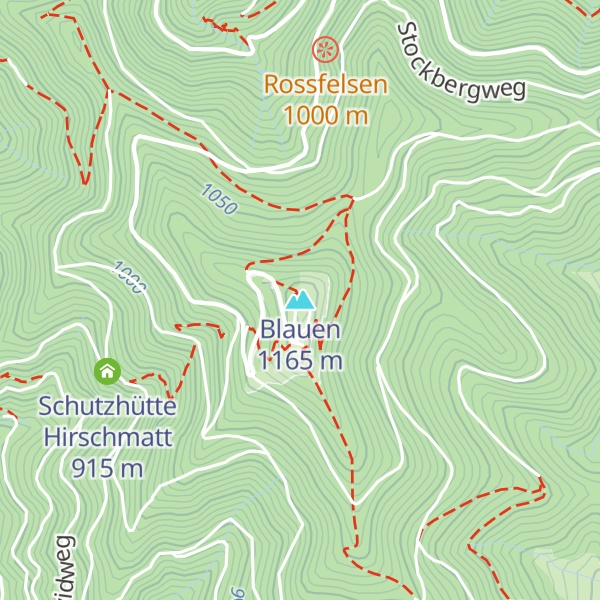 Map of Blauen
