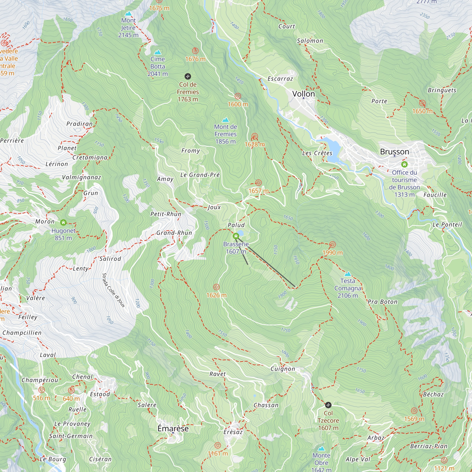 Brasserie map