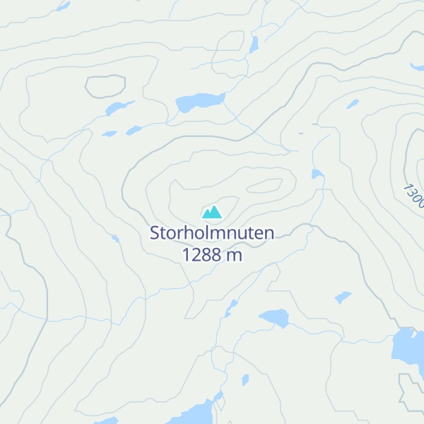 Map of Storholmnuten