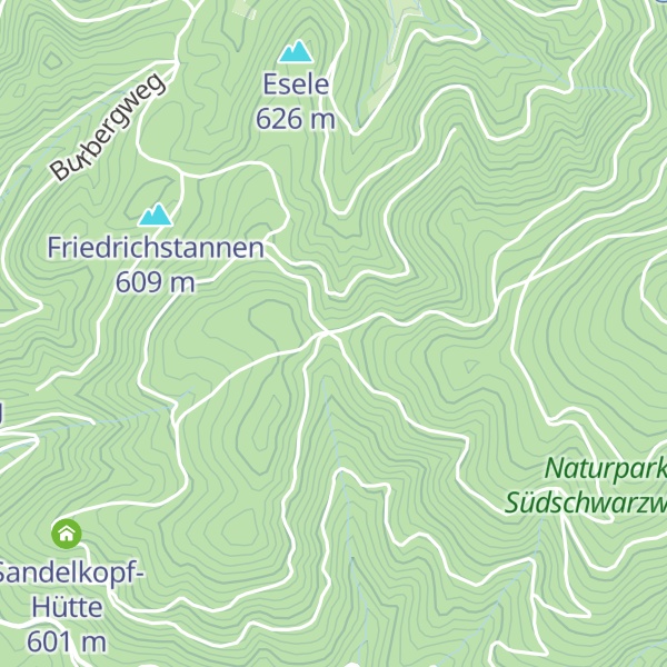 Map of Rehhütte