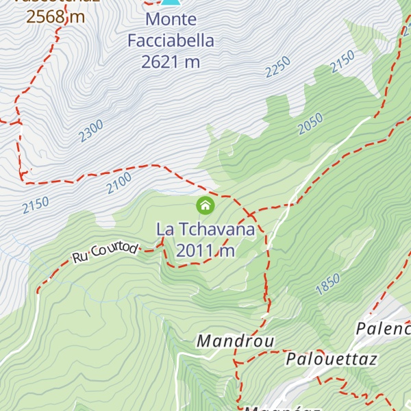 Map of La Tchavana