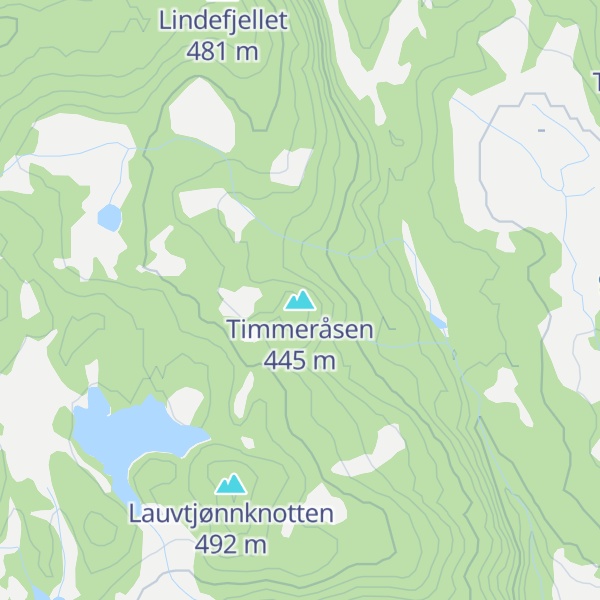 Map of Timmeråsen