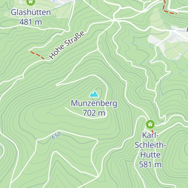 Map of Munzenberg