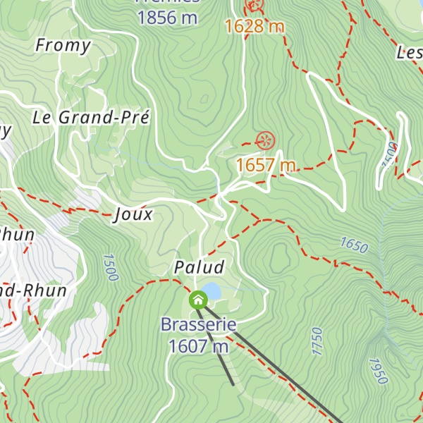Map of Stella Alpina