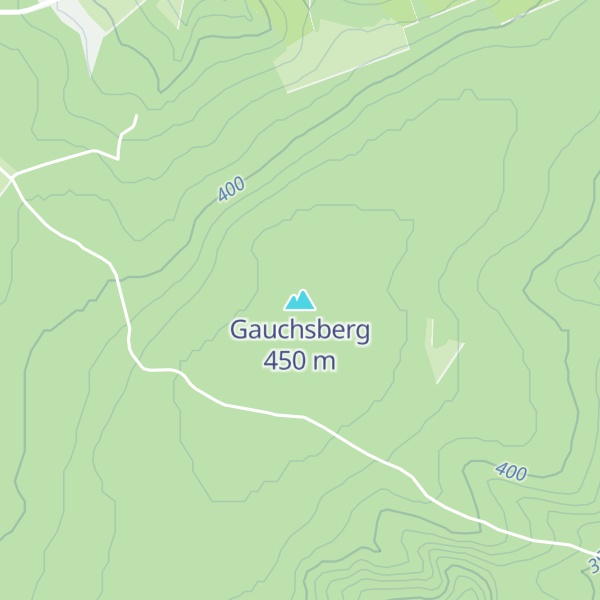 Map of Gauchsberg
