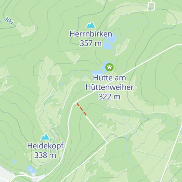 Map of Schutzhütte am Vordersten Bach