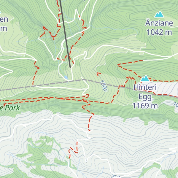 Map of Berggasthaus Hintere Wasserfallen