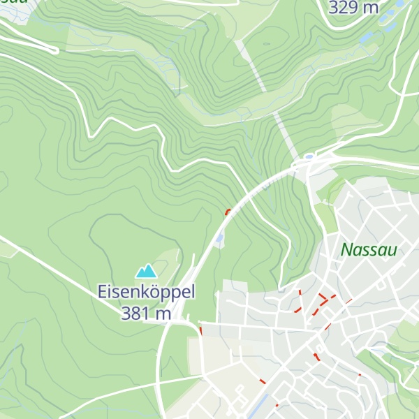 Map of Schutzhütte "Zur schönen Aussicht" Neuhäusel