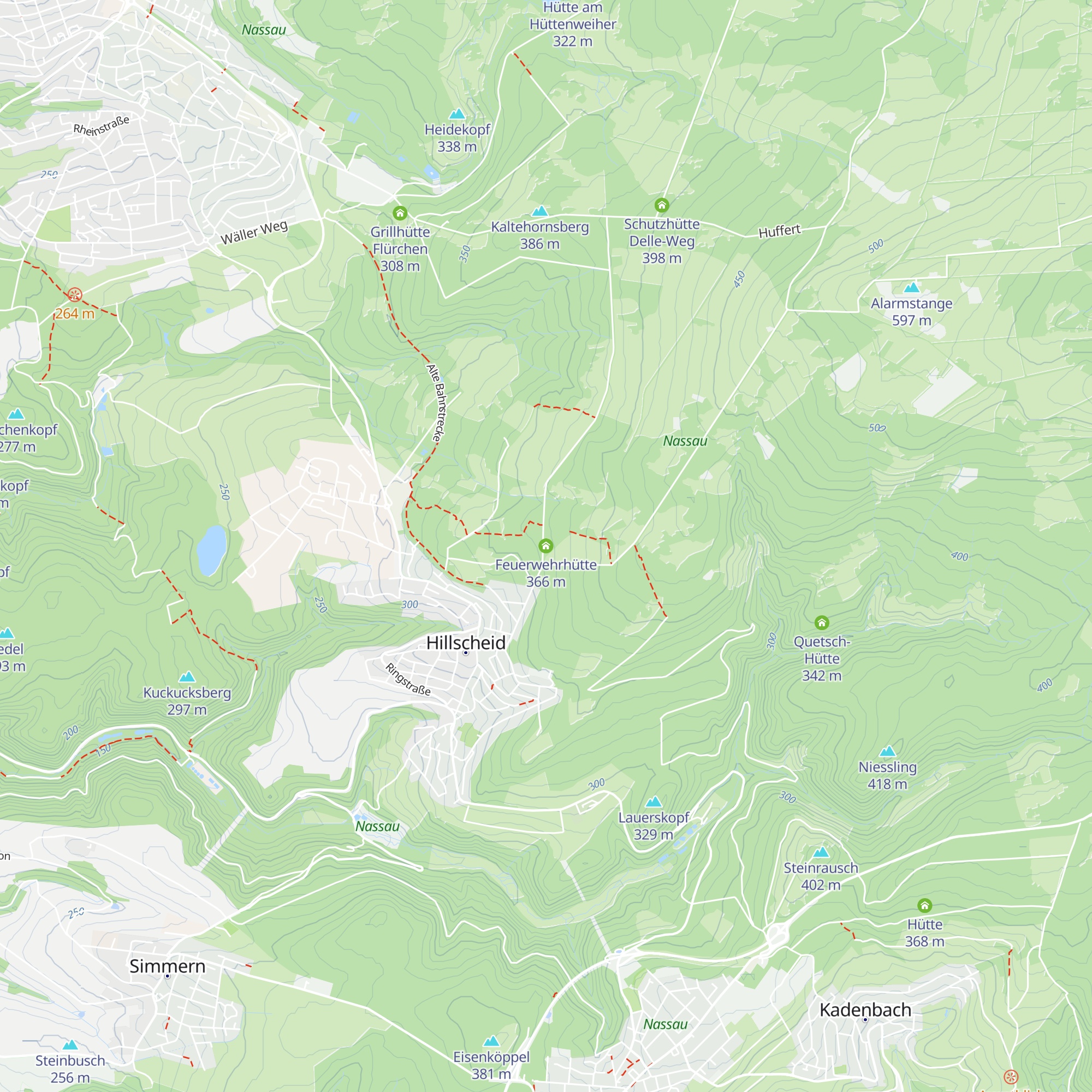 Feuerwehrhütte map