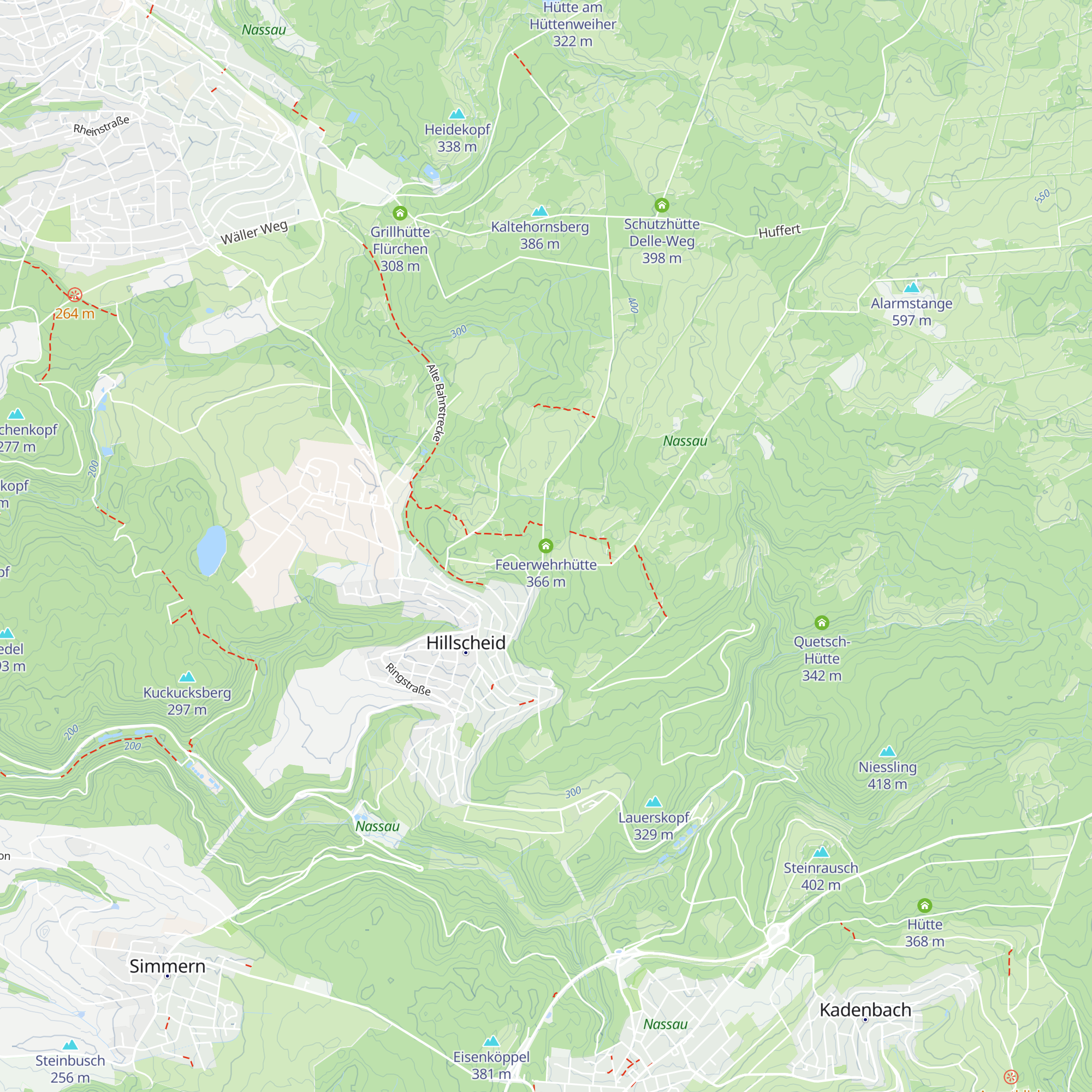 Feuerwehrhütte map